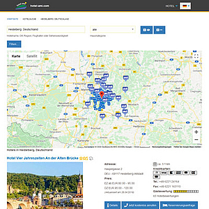 Screenshot Hotelführer hotel-ami.com