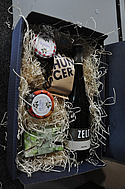 Geschenkbox mit Wein