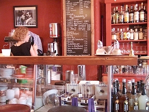 Cafe in der Heidelberger Altstadt Cafe in der Heidelberger Altstadt